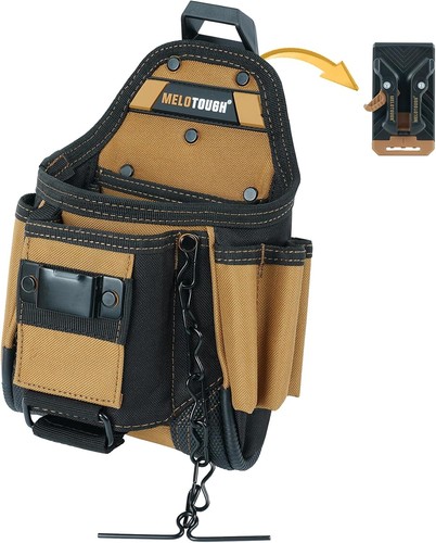 Small electrician tool pouch - electrician,
