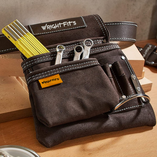 Buffalo leather dark brown - buffalo,